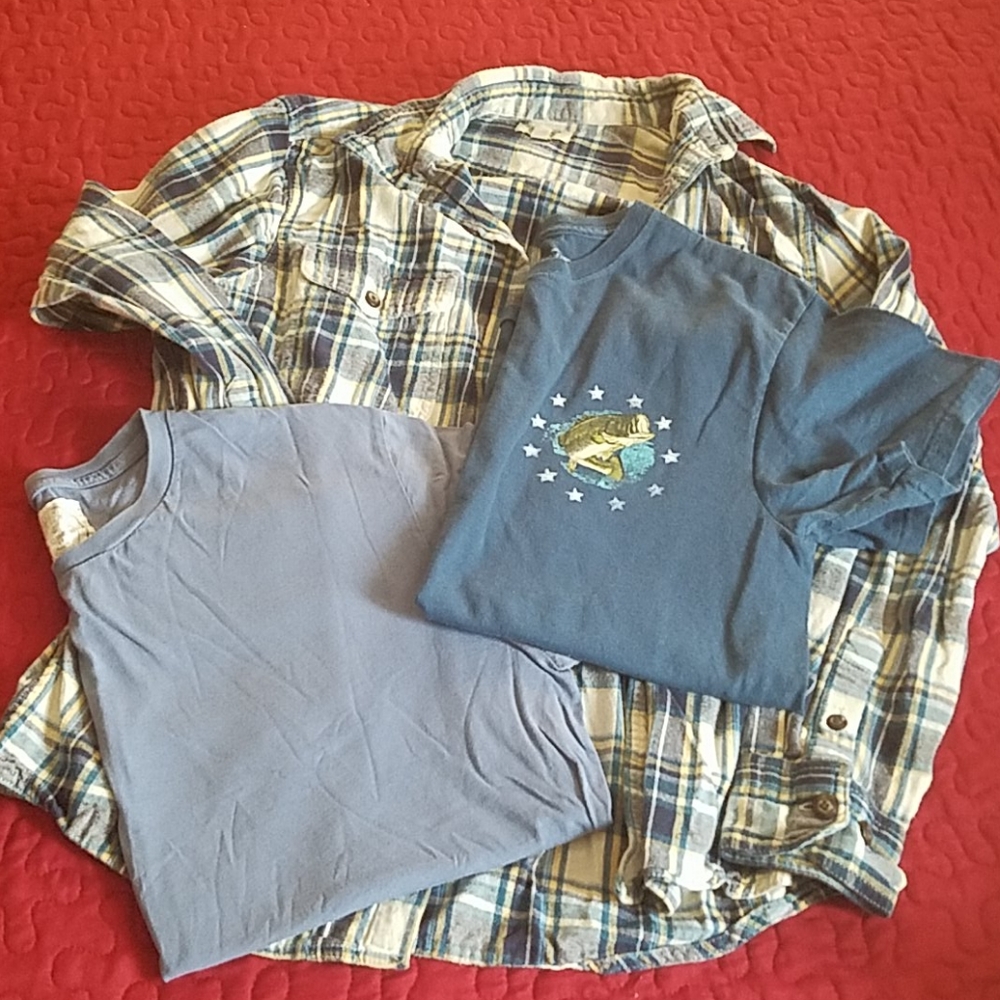 Gone Fishing, Mens shirt set